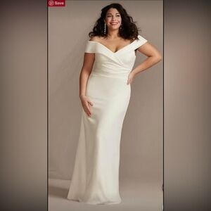 NWT Wedding Dress + Bag